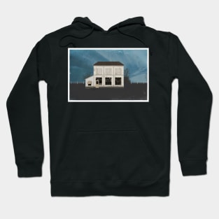 Manhattan Building Illustration Hoodie